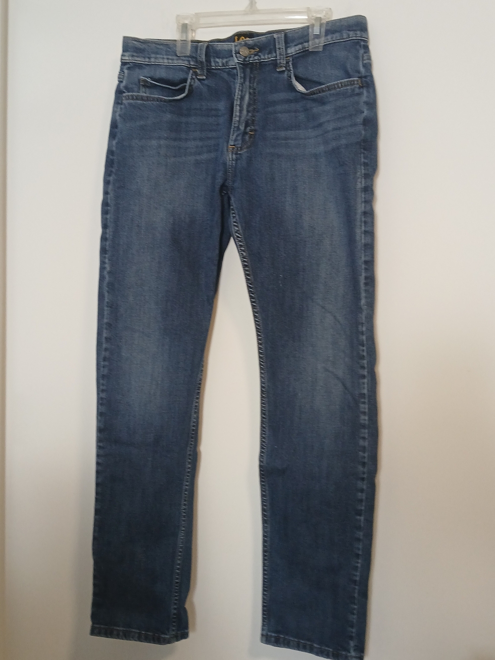 Lee Men’s Slim Straight Denim Jeans - Mid Blue 32x32